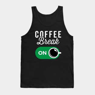 Coffee Break On Tank Top